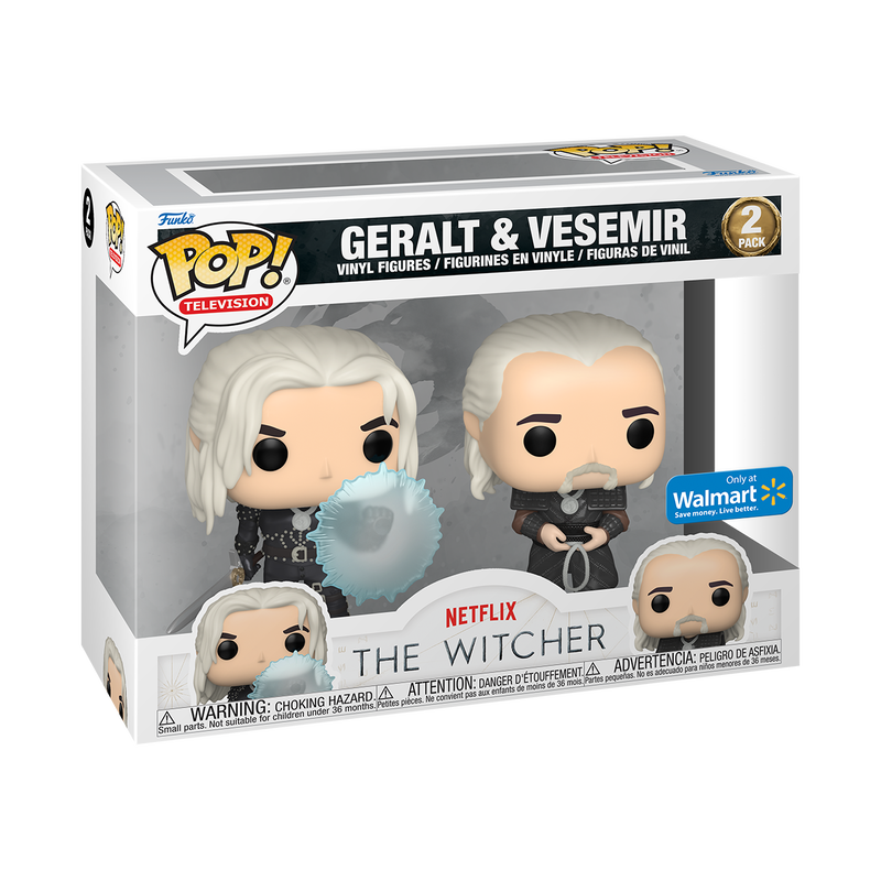 Pop! Geralt & Vesemir 2-Pack, , hi-res view 2